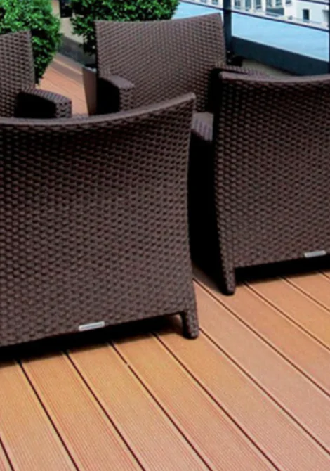 Террасная доска из ДПК CM-Decking серии NATUR 135х25х3000 мм Дуб