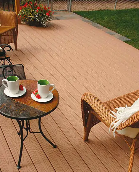 Террасная доска из ДПК CM-Decking Серия VINTAGE 140х25х4000 мм Венге