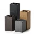 Столб SEQUOIA® Evolution 3D WOOD BROWN