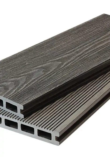 Террасная доска NEXTWOOD® Vintage 3D+вельвет Multicolor Gray 24х146х3000 мм
