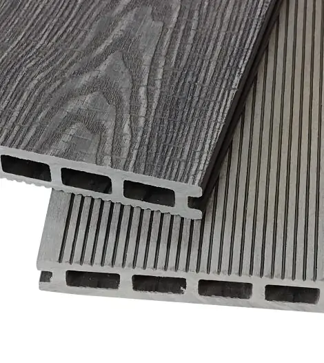 Террасная доска NEXTWOOD® Vintage 3D+вельвет Multicolor Gray 24х146х3000 мм