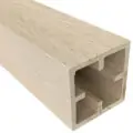 Столб опорный NEXTWOOD® White (120х120х3000 мм), 3D
