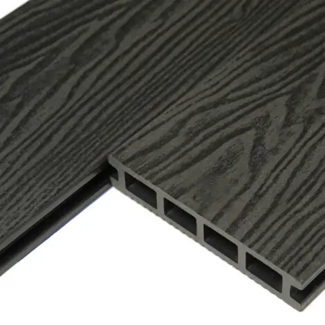 Террасная доска из ДПК CM-Decking Серия VINTAGE 140х25х3000 Черное дерево