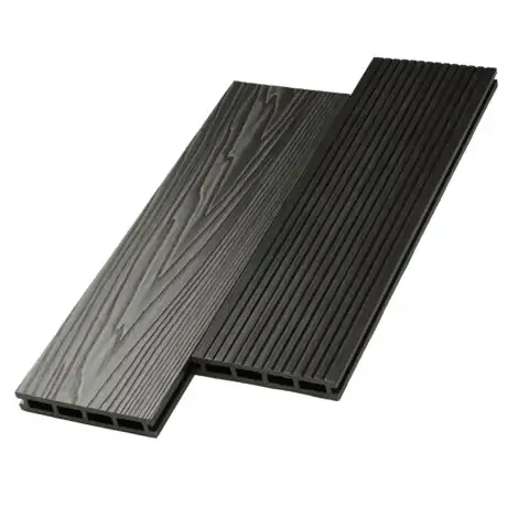 Террасная доска ТехноДПК Grand 3D 146х24х3000 Графит