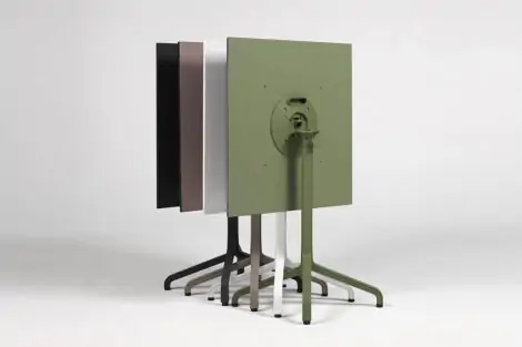 Стол складной квадратный Frasca Mini 70*70 Белый
