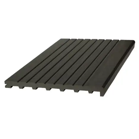 Ступень полнотелая ТехноДПК Tehno Step 320х24х4000 Графит