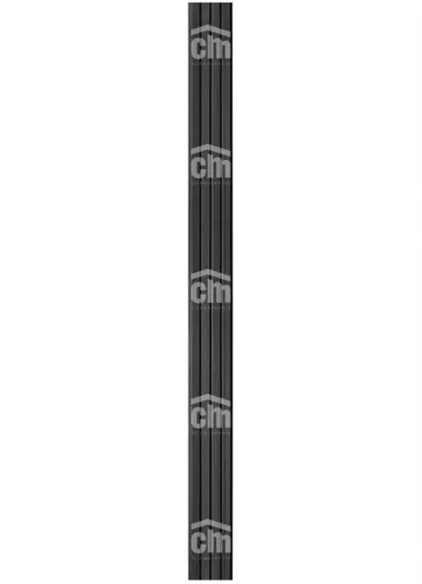 Реечная панель CM-Decking Wall 219х26х4000 Черное дерево