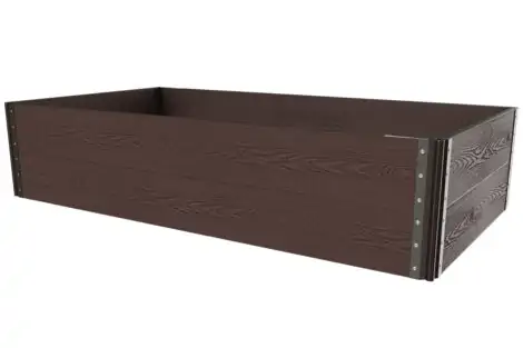 Доска грядочная ДПК Nautic prime 3D, 450х35х2950 Венге