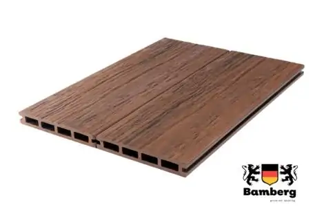 Террасная доска Bamberg Square Natural 3D 147х21х3000 Африканская бубинга