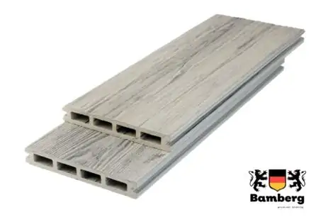 Террасная доска Bamberg Square Natural 3D 147х21х3000 Карельская береза